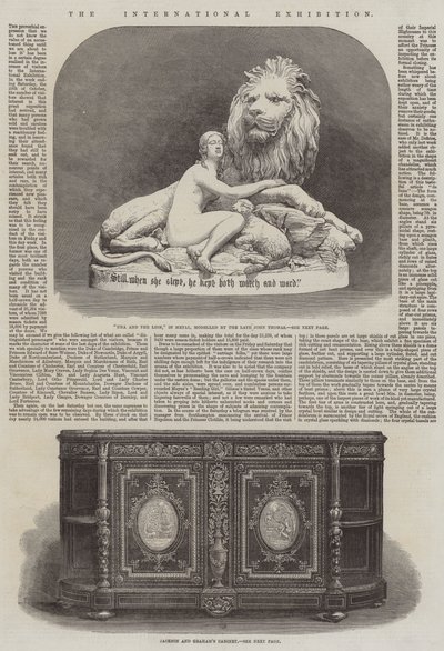 Die Internationale Ausstellung (Stich) von English School