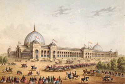 Az 1862-es nemzetközi kiállítási épület alkotó: English School