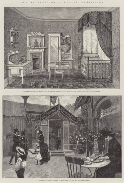 Nemzetközi Egészségügyi Kiállítás (metszet) alkotó: English School