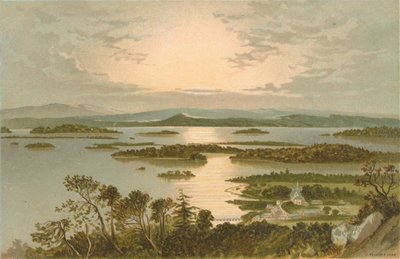 A szigetek, Loch Lomond – Luss felülről alkotó: English School
