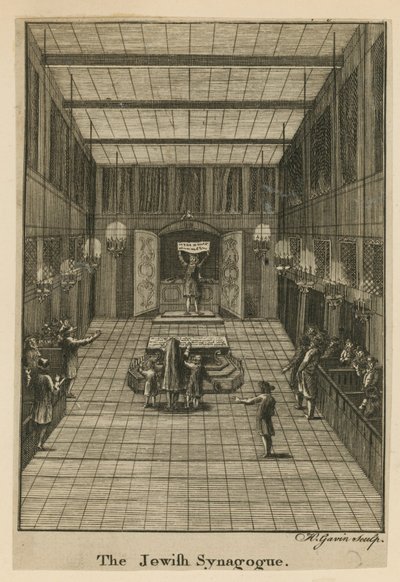 A zsidó zsinagóga alkotó: English School