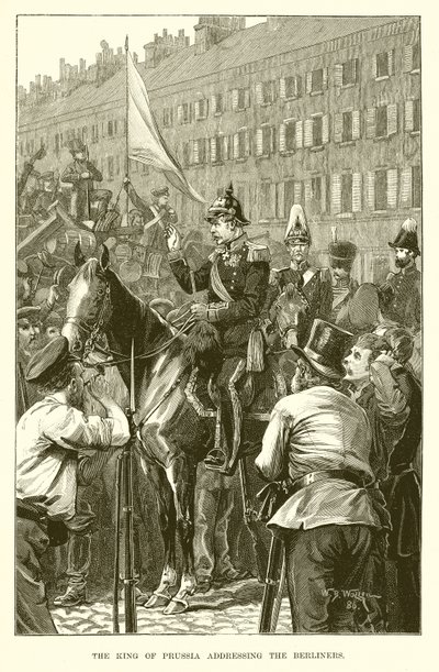 A porosz király a berliniekhez szól alkotó: English School