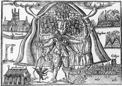 A királyság szörnye a mennyből, 1640-43 körül alkotó: English School