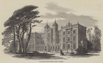 The Kneller Hall Training School, Whitton (metszet) alkotó: English School