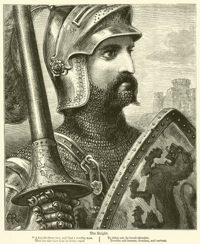 A lovag (metszet) alkotó: English School