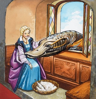 A hölgy és a sárkány alkotó: English School