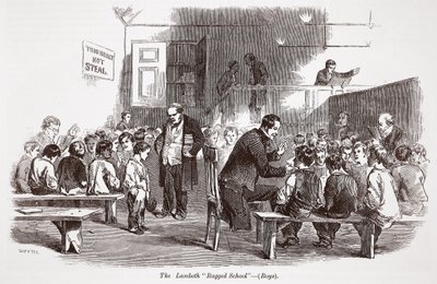 The Lambeth Ragged School (fiúk) alkotó: English School