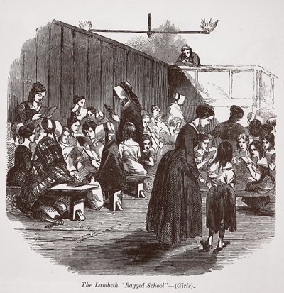The Lambeth Ragged School (lányok) alkotó: English School
