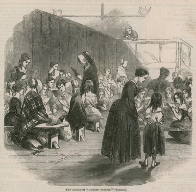 A Lambeth Ragged School lányoknak alkotó: English School