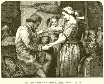 Madame Palissy utolsó tárgyalása. Írta: W. J. Grant alkotó: English School