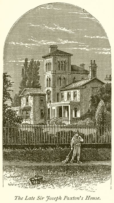 A néhai Sir Joseph Paxtons Ház alkotó: English School