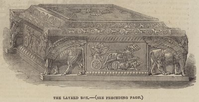 The Layard Box (metszet) alkotó: English School
