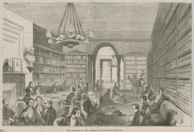 A British and Foreign Institute könyvtára alkotó: English School