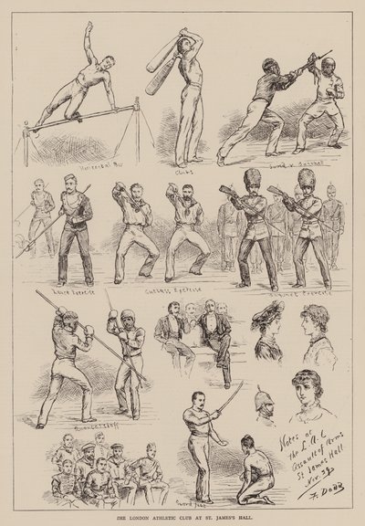 A londoni atlétikai klub a St James