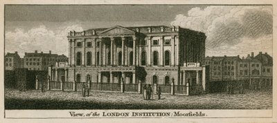A London Institution, Moorfields, London alkotó: English School