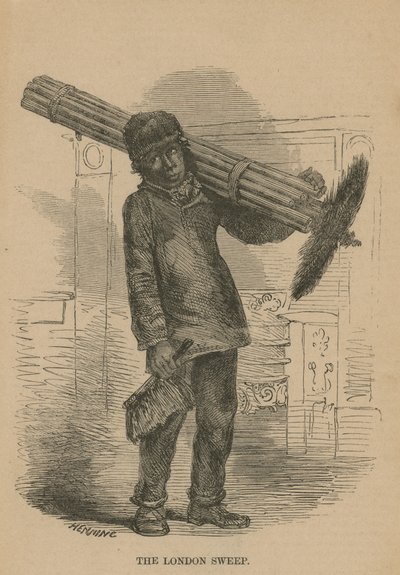 A londoni söprés alkotó: English School