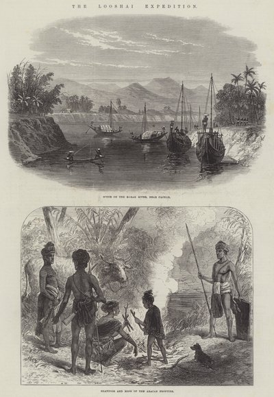 The Looshai Expedition (metszet) alkotó: English School