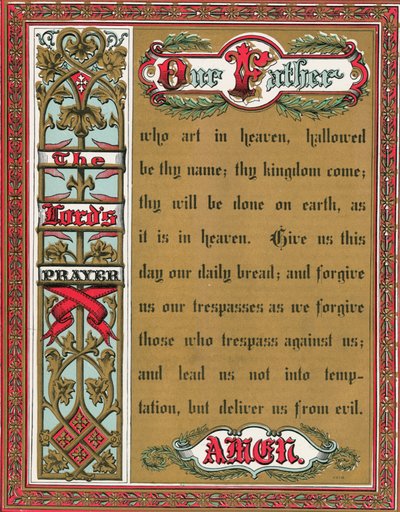 Das Vaterunser von English School