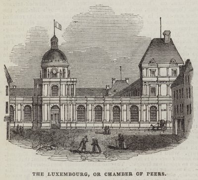 Luxembourg, avagy Társasok Kamara (metszet) alkotó: English School