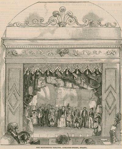 A Marionette Színház az Adelaide utcában alkotó: English School