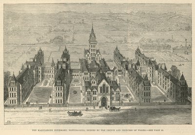 A Marylebone Infirmary, Ladbroke Grove Road, Notting Hill alkotó: English School