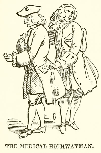 A Medical Highwayman alkotó: English School