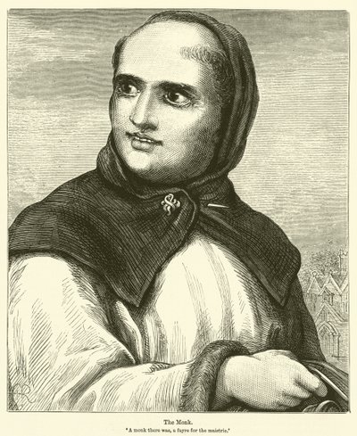 A szerzetes (metszet) alkotó: English School