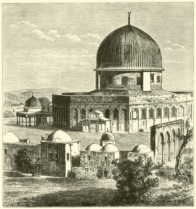 Az Omar mecset Jeruzsálemben alkotó: English School