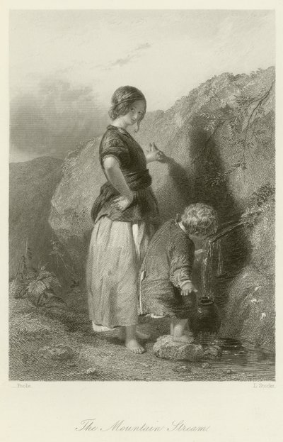 A hegyi patak alkotó: English School