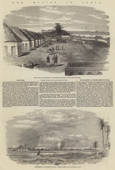 A lázadás Indiában alkotó: English School