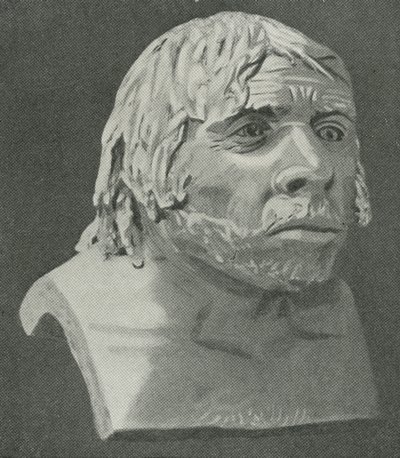 A La Chapelle-aux-Saints neandervölgyi embere alkotó: English School