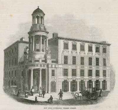 Az Új Széntőzsde, Thames Street alkotó: English School