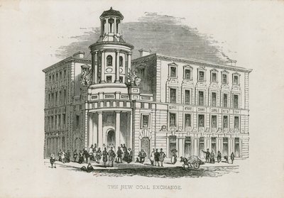 Az Új Széntőzsde, Thames Street alkotó: English School