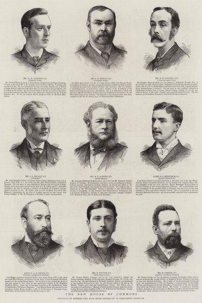 Az új alsóház (metszet) alkotó: English School