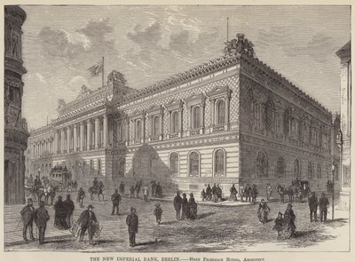 The New Imperial Bank, Berlin (metszet) alkotó: English School