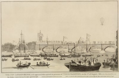 A New London Bridge, 1831. augusztus 1 alkotó: English School