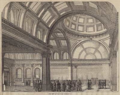 The New London Stock Exchange (metszet) alkotó: English School