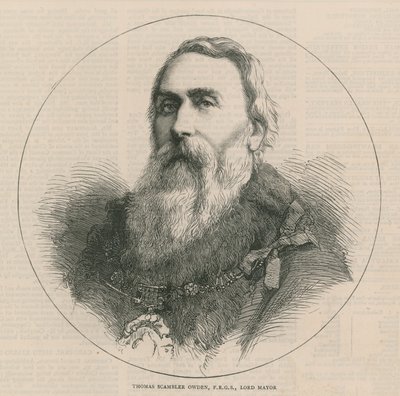 Az új polgármester és seriffek: Thomas Scambler Owden, Lord Mayor alkotó: English School