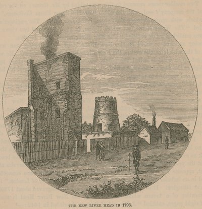 A New River Head 1798-ban alkotó: English School