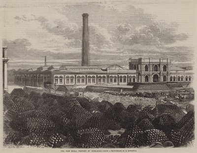 The New Shell Factory Woolwichban (metszet) alkotó: English School