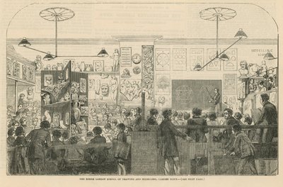 A North London School of Drawing and Modeling alkotó: English School