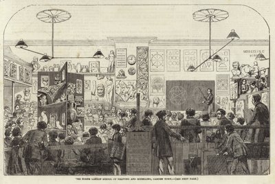 A North London School of Drawing and Modeling alkotó: English School