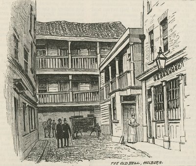 The Old Bell, Holborn, London alkotó: English School