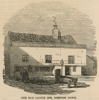 The Old Castle Inn, Kentish Town, London alkotó: English School