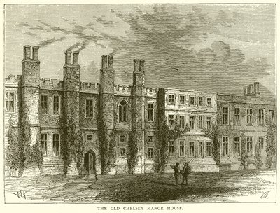 A régi chelsea-i kastély alkotó: English School
