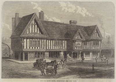 The Old Crown House, Birmingham (metszet) alkotó: English School