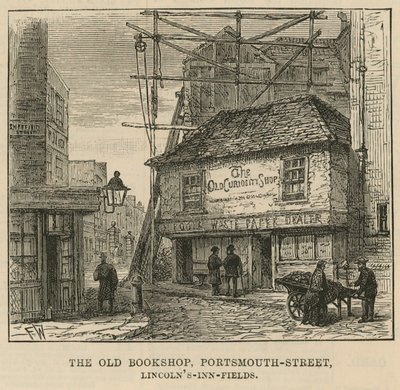 The Old Curiosity Shop, Portsmouth Street, Lincolns Inn Fields alkotó: English School