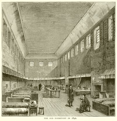 A régi kollégium 1840-ben alkotó: English School