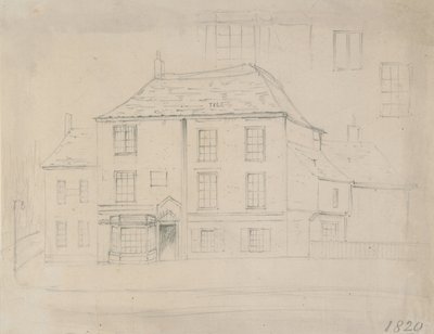 Az Old Pied Bull Inn, Islington alkotó: English School