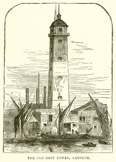 Az Old Shot Tower, Lambeth alkotó: English School